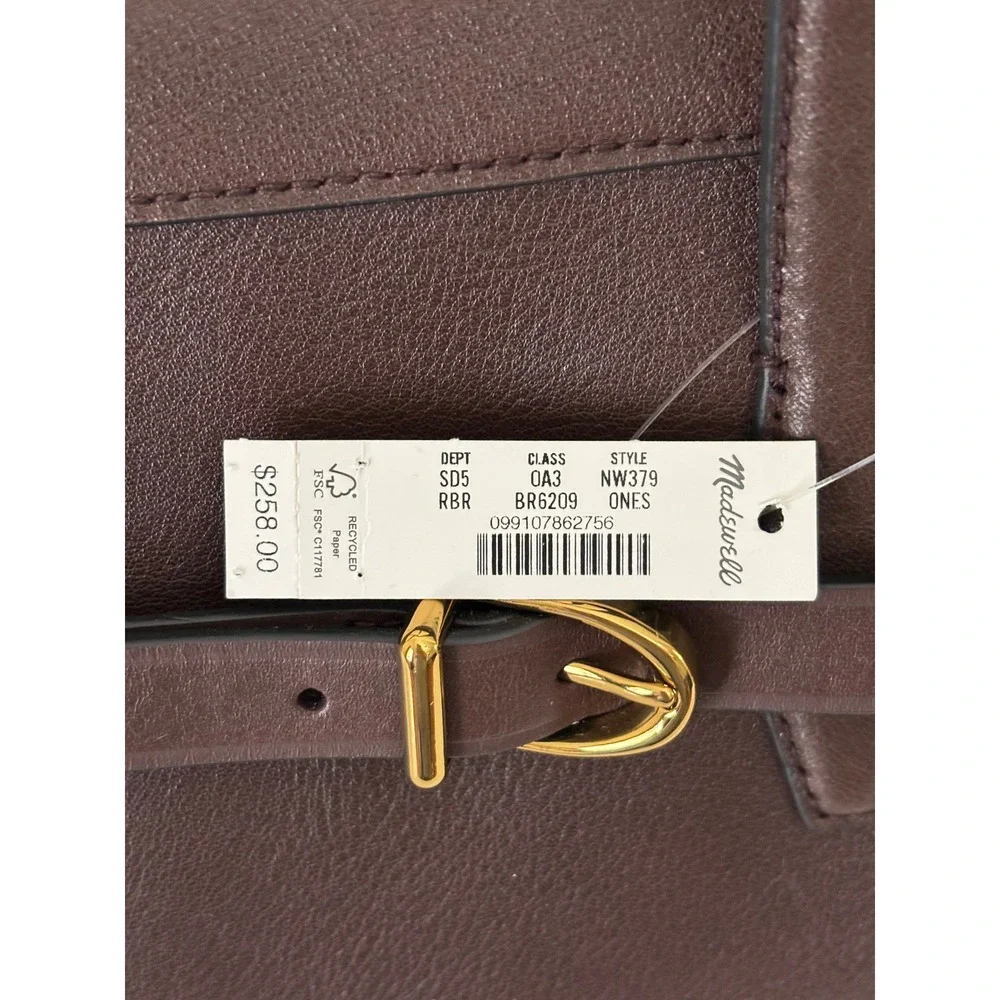 Madewell The Belted Satchel Bag NW379 New - Picture 4 of 9
